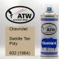 Preview: Chevrolet, Saddle Tan Poly, 932 (1964): 400ml Sprühdose, von ATW Autoteile West.